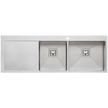 Professional Series 1 and 3/4 Bowl Topmount Sink with Drainer