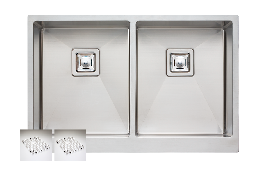Professional Butler Series Double Bowl Sink With Apron view 2