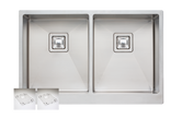 Professional Butler Series Double Bowl Sink With Apron view 2