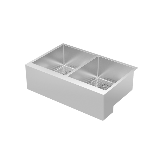 Professional Butler Series Double Bowl Sink With Apron