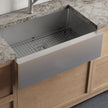 Professional Butler Series Mega Bowl Sink With Apron in a styled room