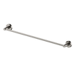 Poco Single Towel Rail 760MM in Brushed Nickel