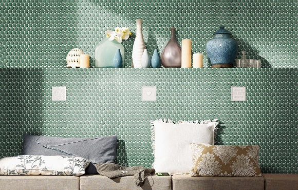 Zen Dots Antique Green