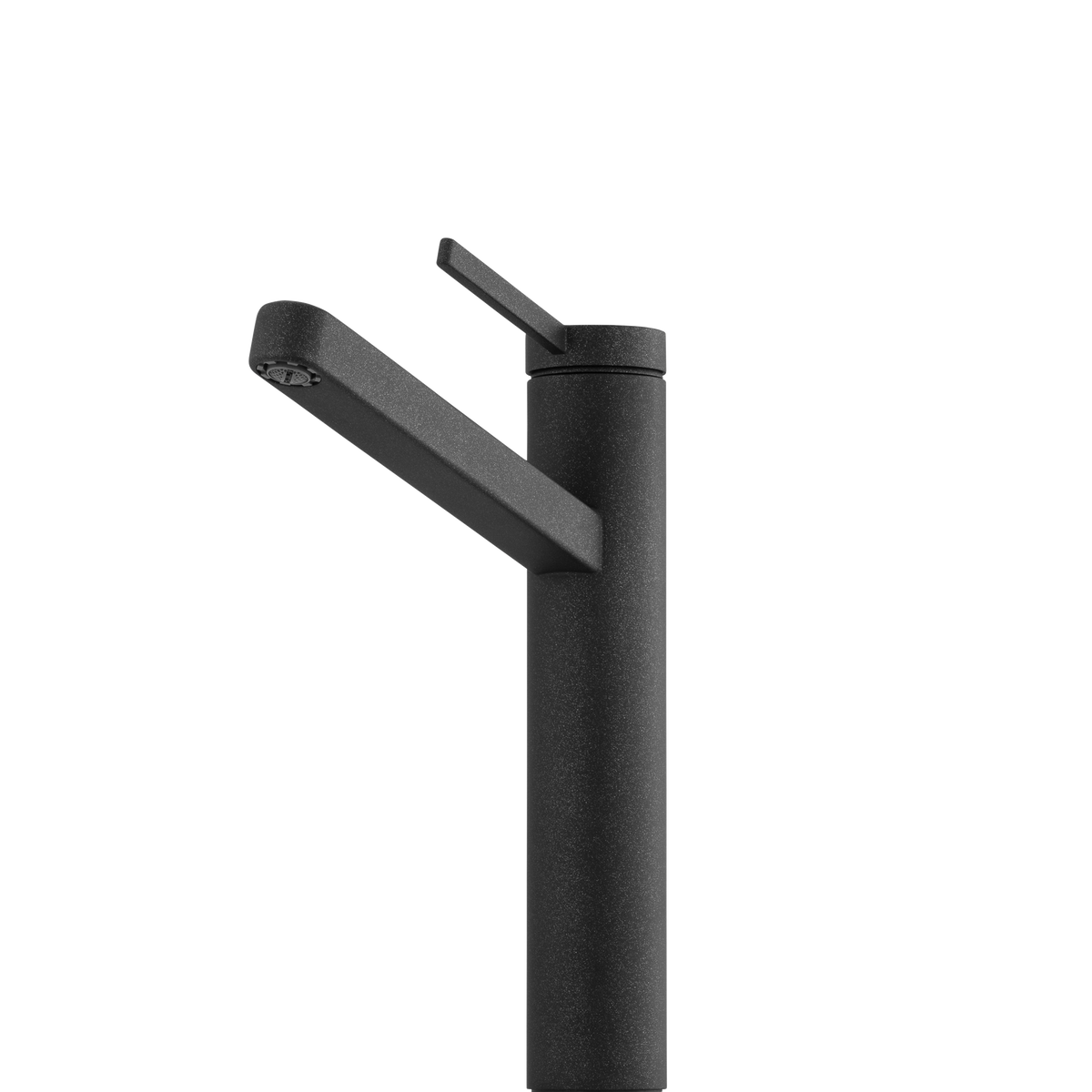 Pepe Swivel Mixer in Black Granite