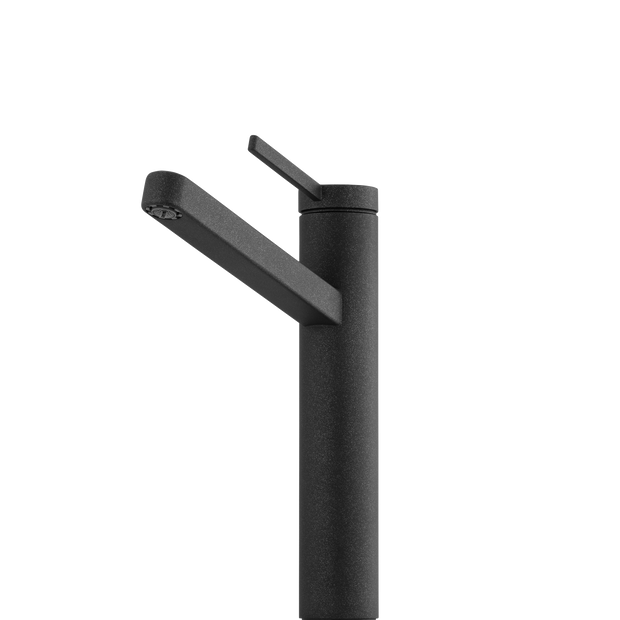 Pepe Swivel Mixer in Black Granite