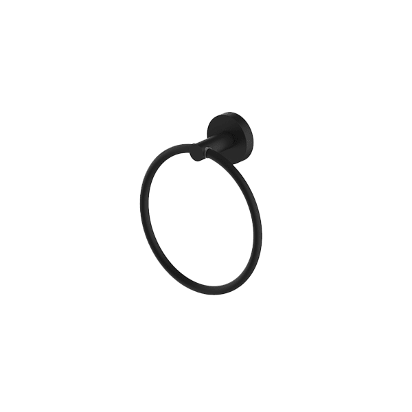 Poco Towel Ring in Black