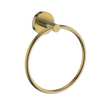 Poco Towel Ring in Brushed Brass