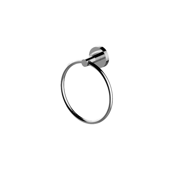 Poco Towel Ring in Chrome