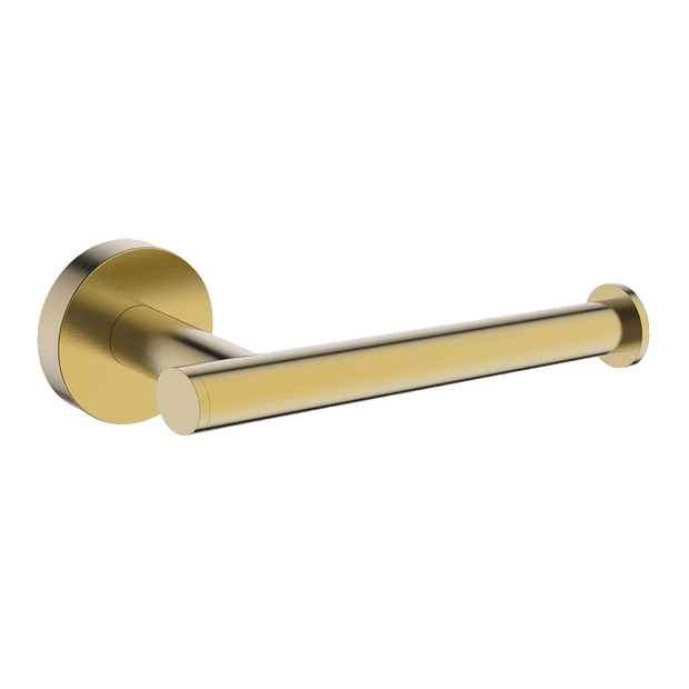 Poco Toilet Roll Holder in Brushed Brass