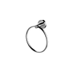 Poco Towel Ring in Chrome
