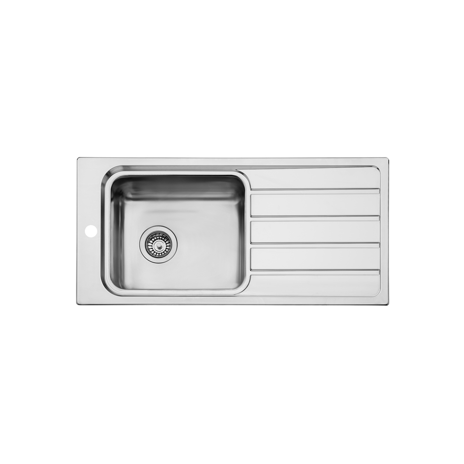 Puro Single Bowl Topmount Care Sink With Drainer view 2