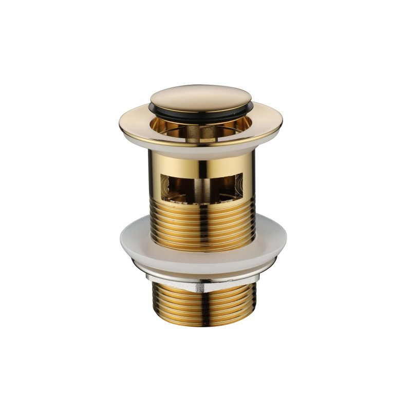 Pop-Up Waste 32mm With Overflow - polished-brass