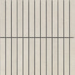 Paradigm White Finger Lappato Porcelain Mosaic in a room setting