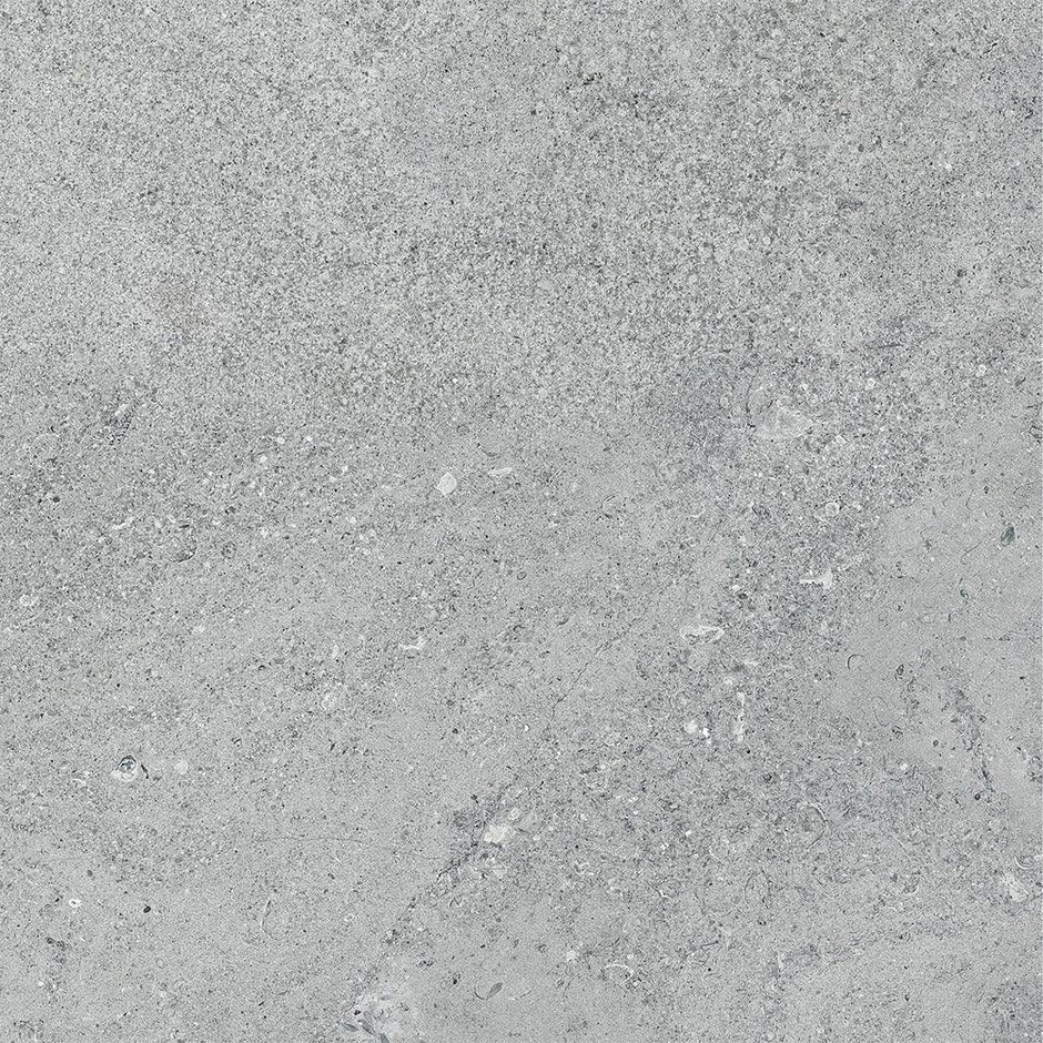 Perlato Light Grey Limestone Look Porcelain Tiles 300x300mm tile