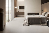 Pigmenta White Porcelain Tiles in a room setting