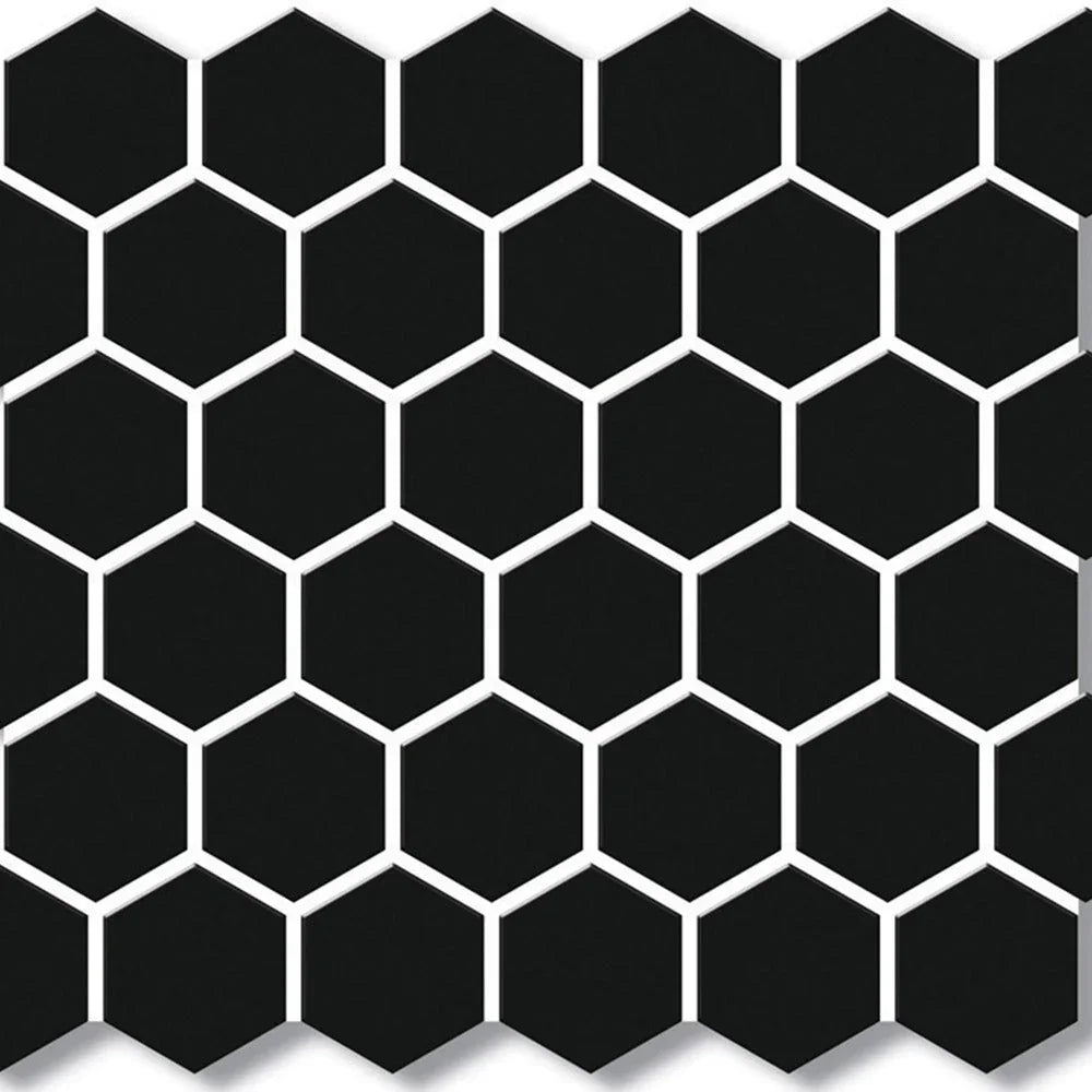 Black Gloss Sheet Size 352x282 Porcelain Mosaic tile