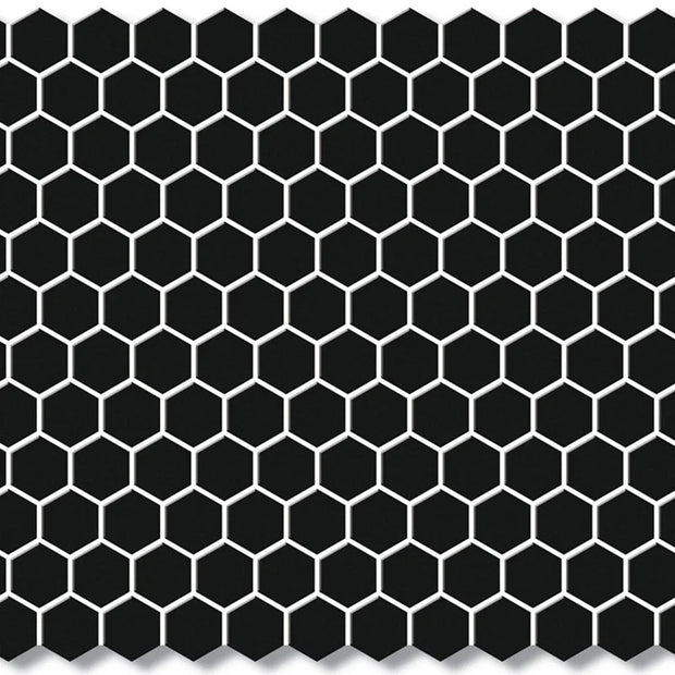 Black Gloss Porcelain Mosaic tile