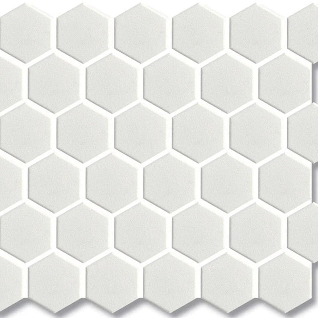 White Matt Sheet Size 271x282 Porcelain Mosaic tile