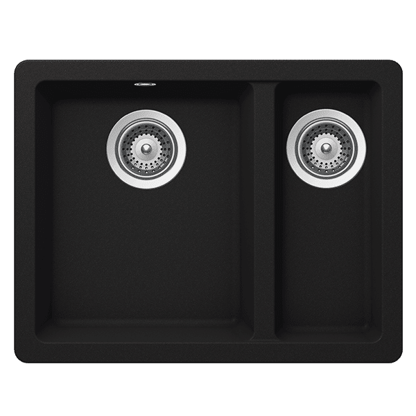 Schock Quadro One and 1/2 Bowl Onyx