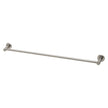 Radii Single Towel Rail 800mm Round Plate