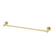 Radii Single Towel Rail 600mm Round Plate
