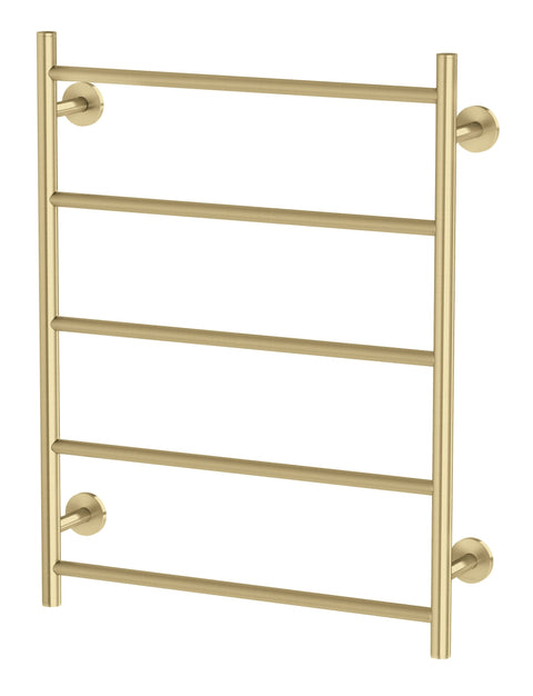 Phoenix Radii Heated Towel Ladder 550 x 740mm Round Plate bathroom accessory