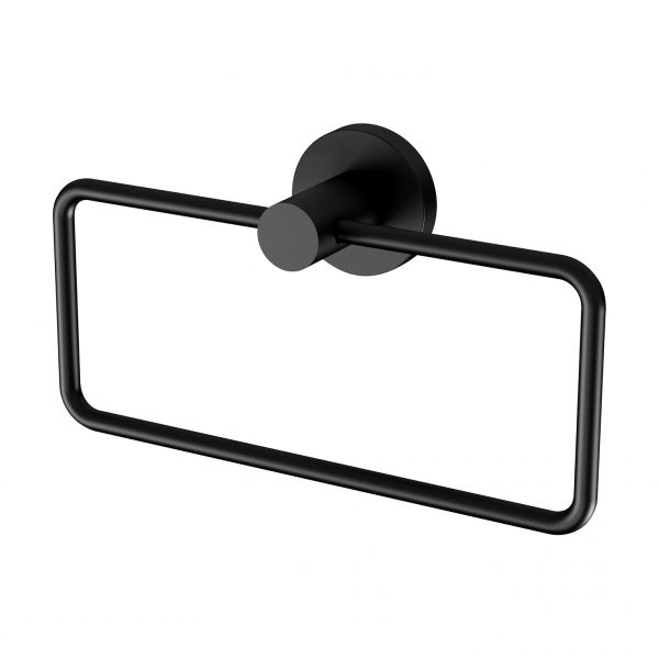 Radii Hand Towel Holder Round Plate