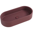 Jada Pill Concrete Above Counter Basin in Mulberry