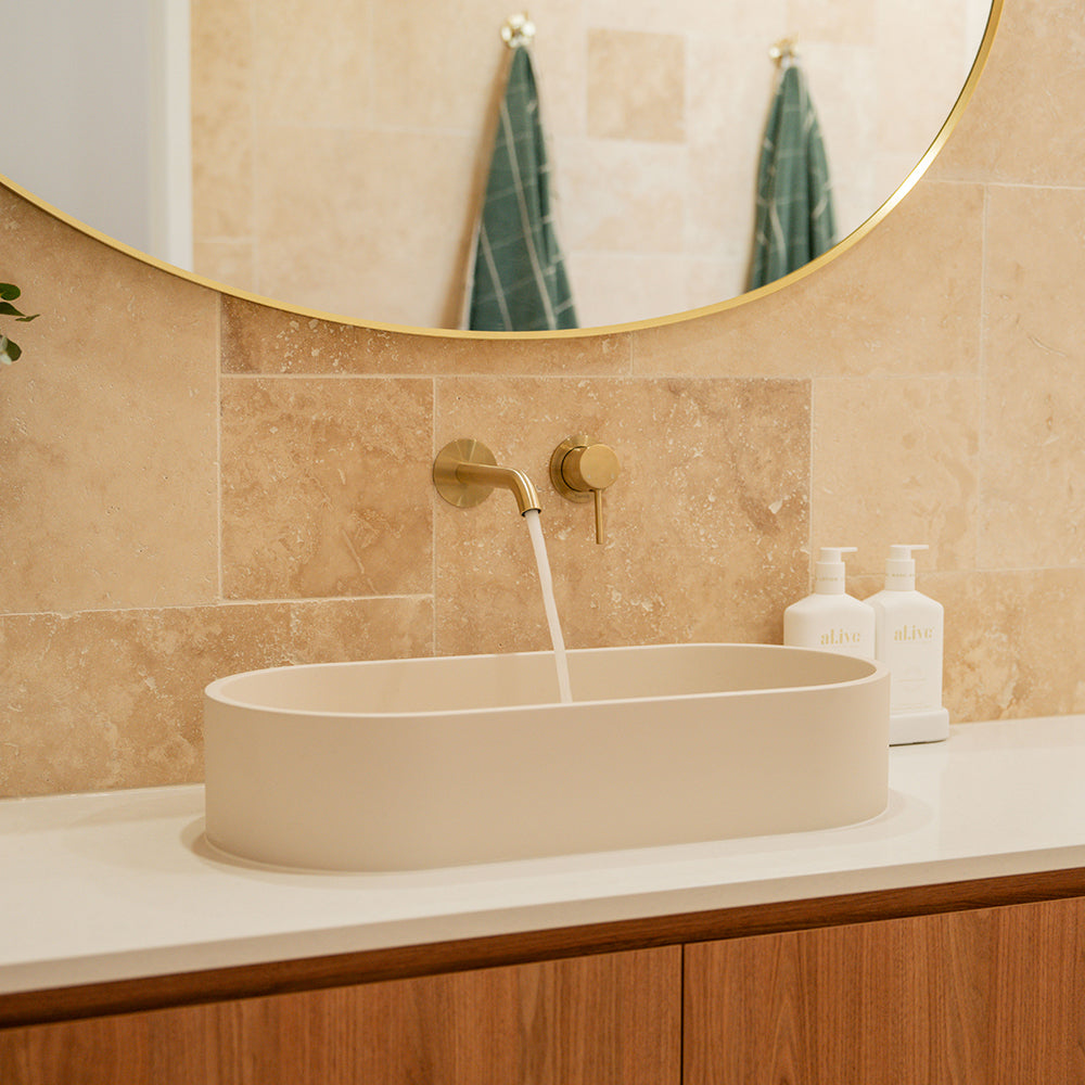 Jada Pill Concrete Above Counter Basin