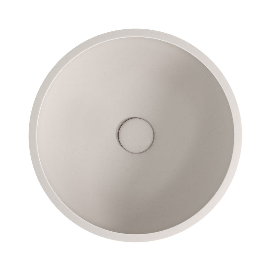 Alba Round Concrete Above Counter Basin