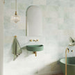 Valentina Fluted Arch Concrete Wall Basin