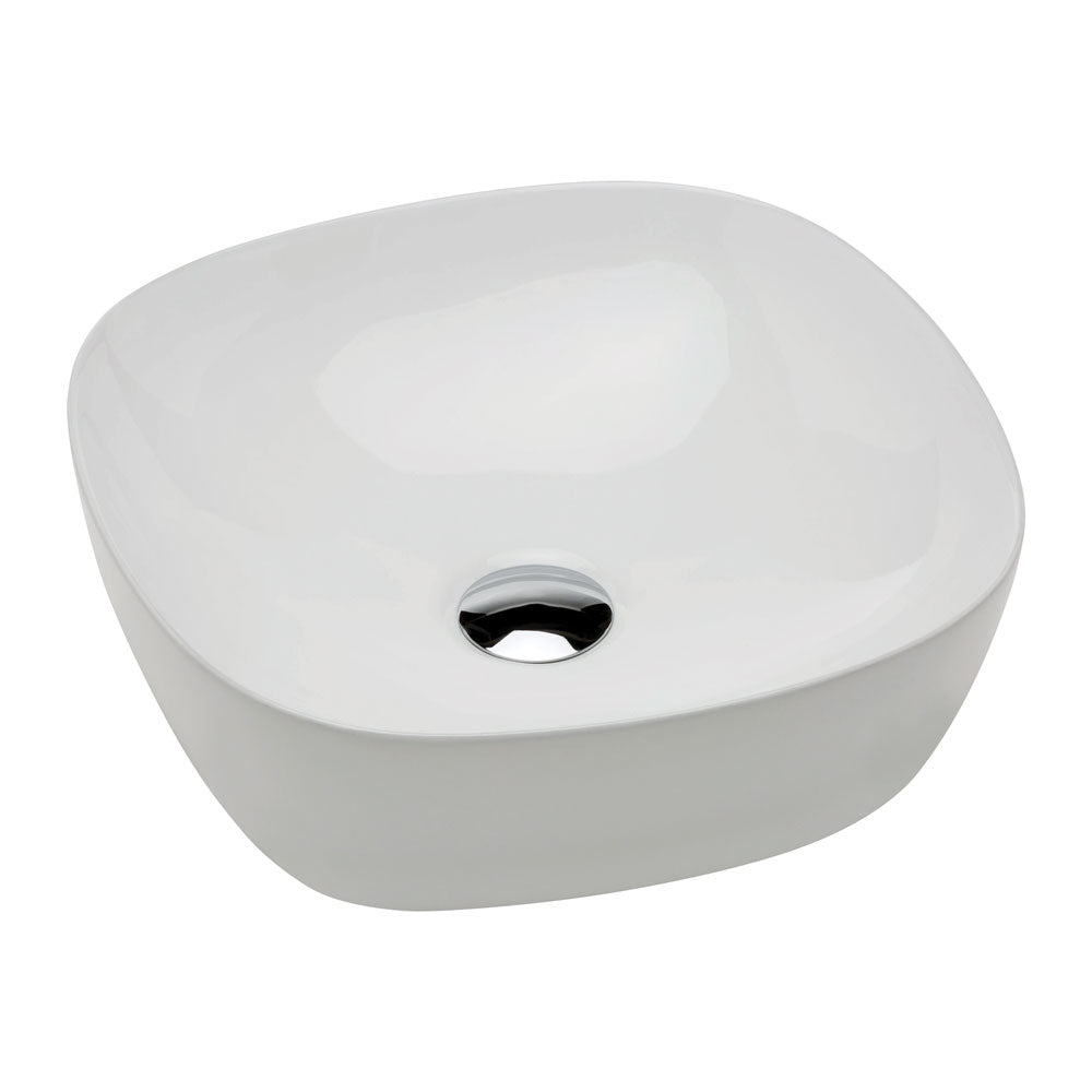 Koko 370 Above Counter Basin, Gloss White in Gloss White