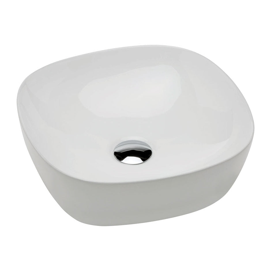 Koko 370 Above Counter Basin, Gloss White in Gloss White
