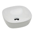 Koko 370 Above Counter Basin, Gloss White in Gloss White