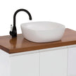 Koko 370 Above Counter Basin, Gloss White