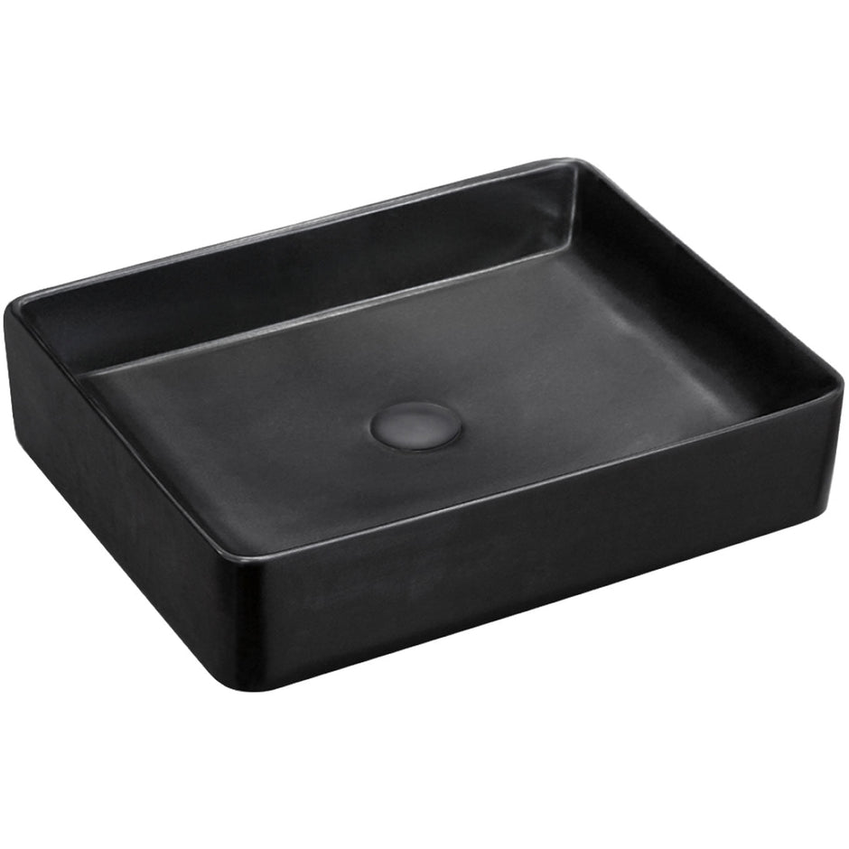 Luciana Above Counter Basin in Matte Black
