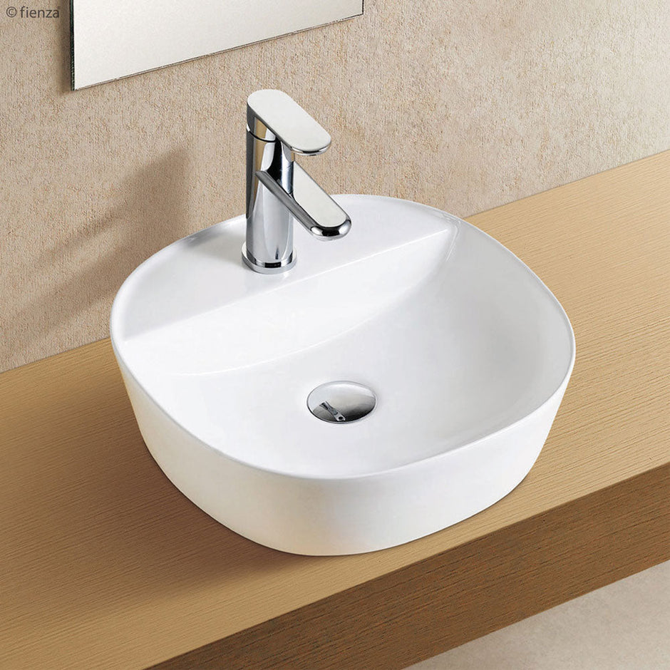 Chica 405 Above Counter Basin, Gloss White