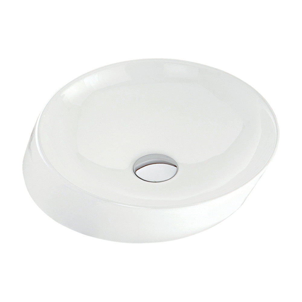 Fienza Alix Above Counter Basin, Gloss White