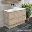 Fienza Alix Above Counter Basin, Gloss White