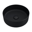Reba Above Counter Basin in Matte Black