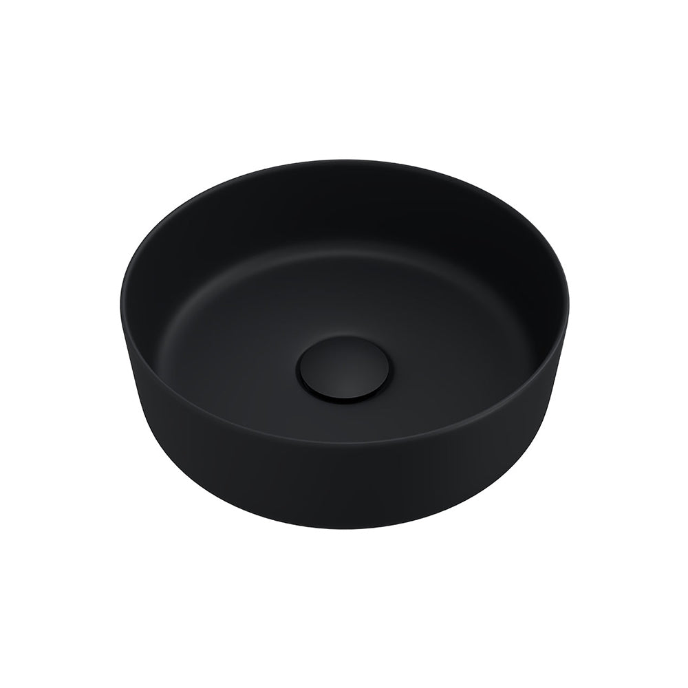 Reba Mini Above Counter Basin in Matte Black