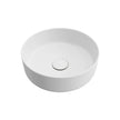 Reba Mini Above Counter Basin in Matte White