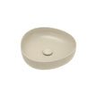 Pebble Small Above Counter Basin in Matte Khaki