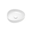 Pebble Small Above Counter Basin in Matte White