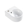 Junior Wall Basin, Gloss White in Gloss White