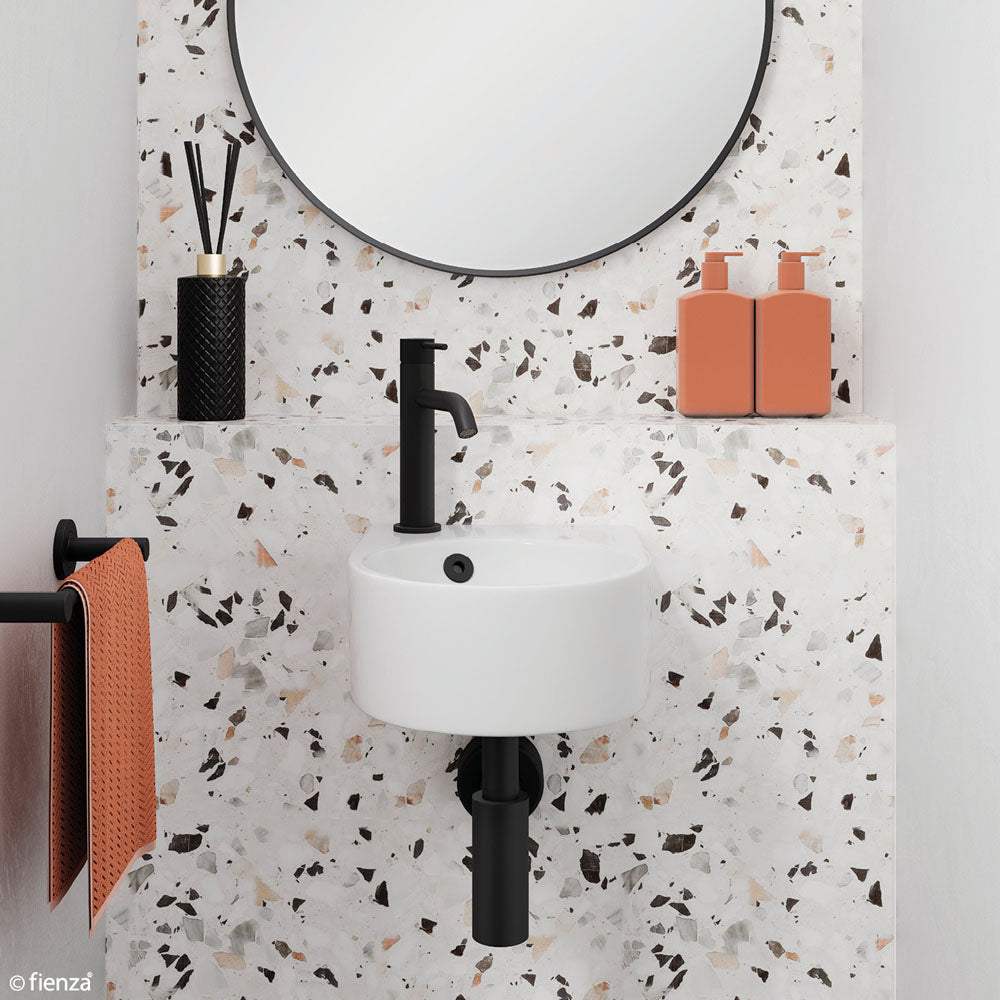Junior Wall Basin, Gloss White