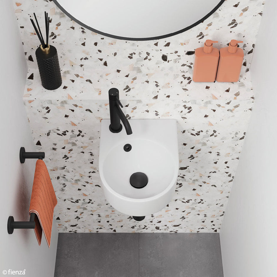 Junior Wall Basin, Gloss White