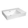 Tono Care Wall Basin, Left Bowl, Gloss White in Gloss White