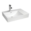 Tono Care Wall Basin, Left Bowl, Gloss White