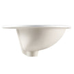 Lacy Fully-Inset Basin, Gloss Off-White